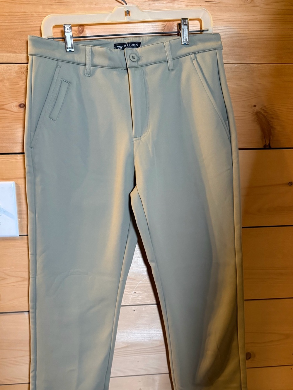 Maelreg Men's Stretch Chino Pants - Golf Pants
